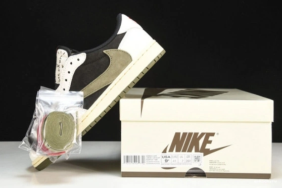 Rep EP Jordan 1 Retro OG SP Scott Low DZ4137-106 Travis Olive 1225